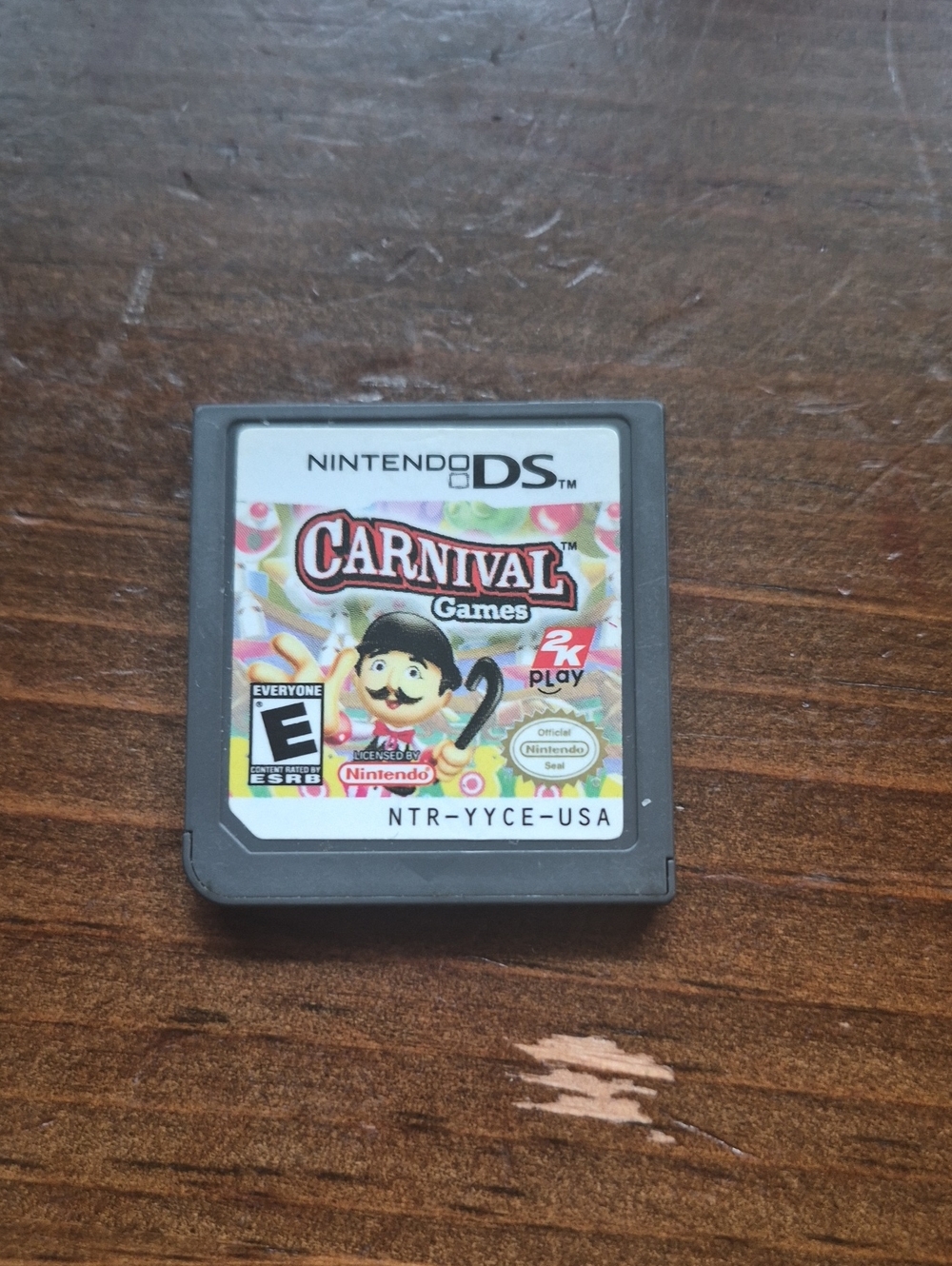 Nintendo DS Carnival Games Cartridge